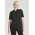 Dahlia Womens Short Sleeve Blouse - Black