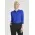 Dahlia Womens 3/4 Sleeve Blouse - Cobalt Blue