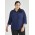 Dahlia Womens 3/4 Sleeve Blouse - Navy