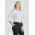 Dahlia Womens 3/4 Sleeve Blouse - White