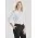 Dahlia Womens 3/4 Sleeve Blouse - White