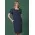 Womens Renew Short Sleeve Dress - Navy Dusk