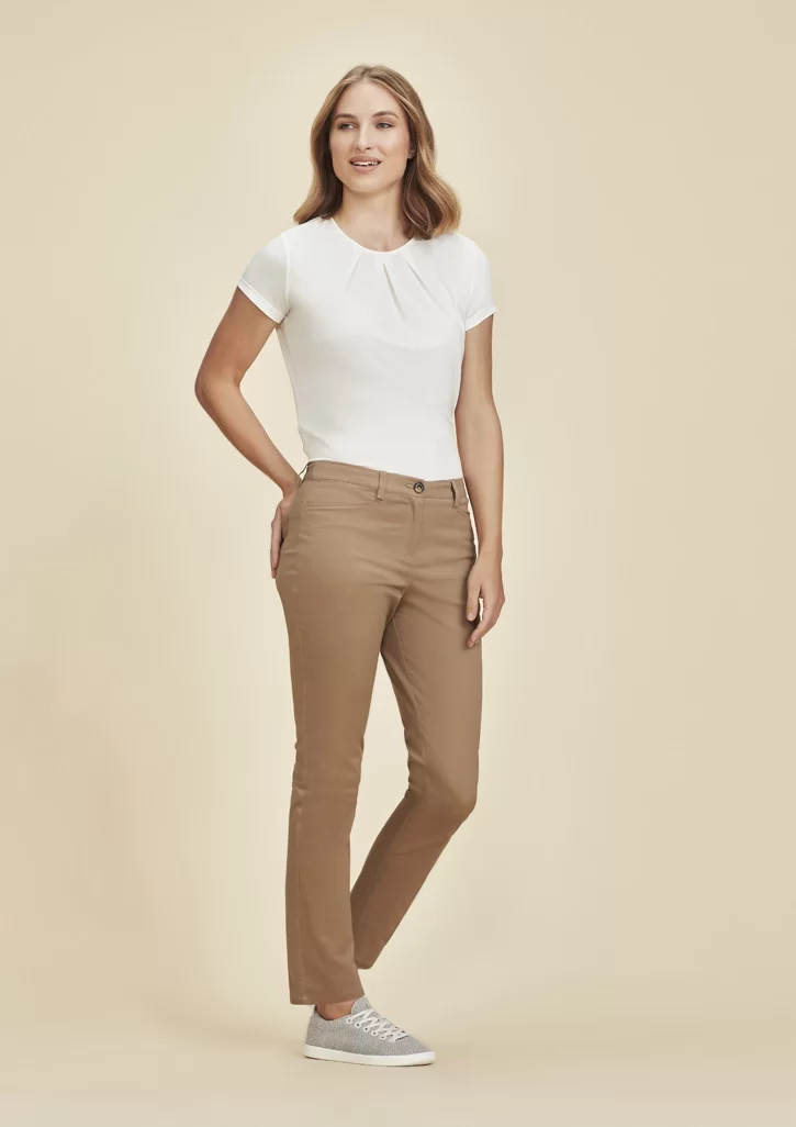 Womens Slim Leg Stretch Chino Pant Womens Slim Leg Stretch Chino Pant