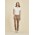 Womens Slim Leg Stretch Chino Pant - Desert