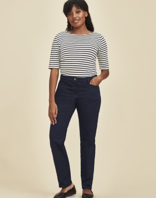 Womens Slim Leg Stretch Chino Pant