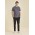 Mens Traveller Tapered Stretch Chino Pant - Black