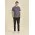 Mens Traveller Tapered Stretch Chino Pant - Black