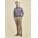 Mens Traveller Tapered Stretch Chino Pant - Desert