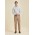 Mens Traveller Modern Stretch Chino Pant - Desert