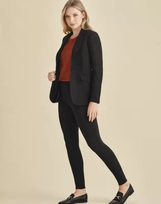 Scuba Ponte Womens High-rise Corporate Legging