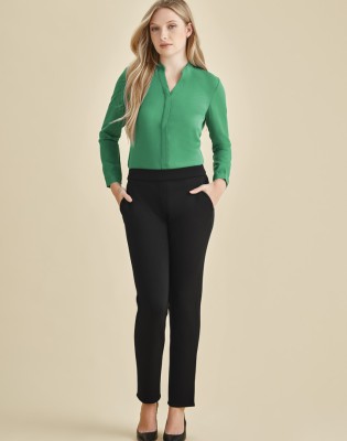 Scuba Ponte Womens Mid-rise Pull on Pant