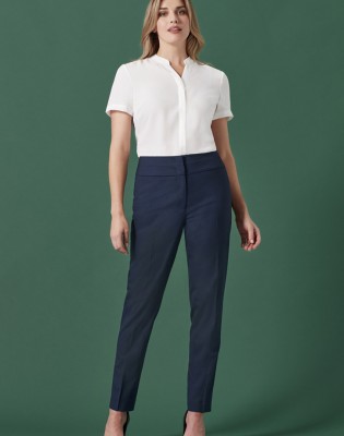 Womens Renew Mid-Waist Slim Leg Pant