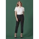 Womens Renew 7/8 Mid-Waist Slim Leg Pant