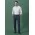 Mens Renew Adjustable Waist  Straight Leg Pant - Navy Dusk