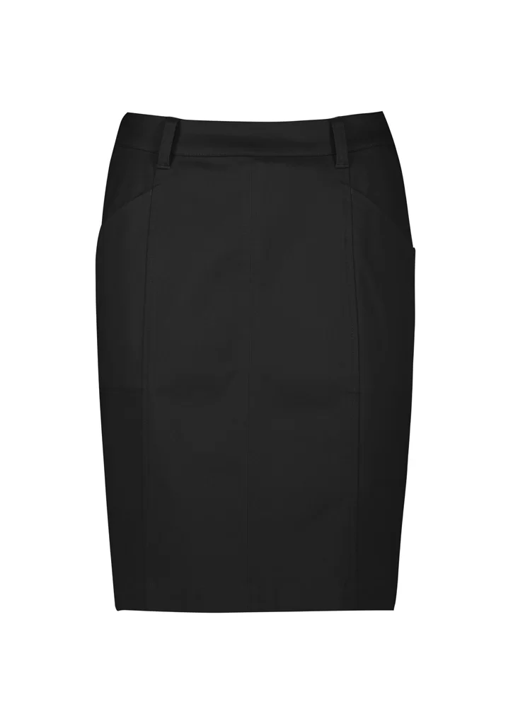 Womens Traveller Mid Waist Stretch Chino Skirt Womens Traveller Mid Waist Stretch Chino Skirt