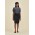 Womens Traveller Mid Waist Stretch Chino Skirt - Black