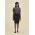 Womens Traveller Mid Waist Stretch Chino Skirt - Black