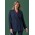 Womens Renew Double Breasted Longline Jacket - Navy Dusk