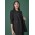 Womens Renew Double Breasted Longline Jacket - Pencil Black