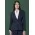 Womens Renew Single Button Mid Length Jacket - Navy Dusk