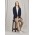 Womens Sofia Waterfall Cardigan - Navy