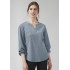 Womens Ruche Long Sleeve Blouse