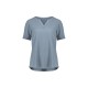Womens Ruche Short Sleeve Blouse