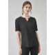 Womens Ruche Short Sleeve Blouse