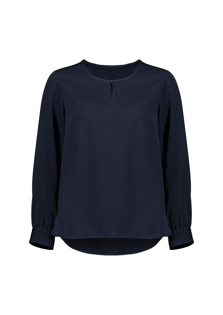 Womens Evelyn Long Sleeve Blouse
