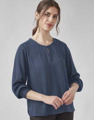 Womens Evelyn Long Sleeve Blouse