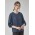 Womens Evelyn Long Sleeve Blouse - Mineral Blue