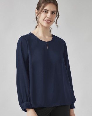 Womens Evelyn Long Sleeve Blouse