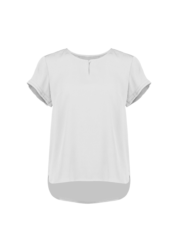 Womens Evelyn Short Sleeve Blouse