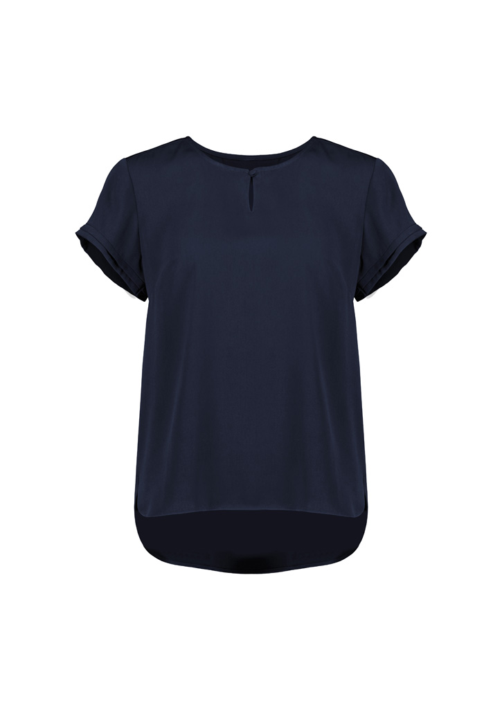 Womens Evelyn Short Sleeve Blouse