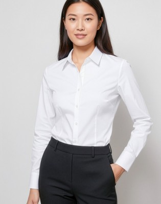 Luxe Womens Long Sleeve Shirt