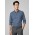 Memphis Mens Long Sleeve Shirt - Grey Smoke