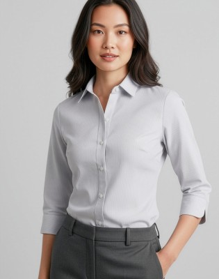 Ambassador Womens 3/4 Sleeve Shirt