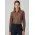 Soul Womens Long Sleeve Shirt - Rust
