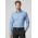 Ellison Mens Long Sleeve Shirt - French Blue