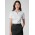 Monaco Womens Short Sleeve Shirt - White