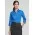 Monaco Womens 3/4 Sleeve Shirt - Electric Blue