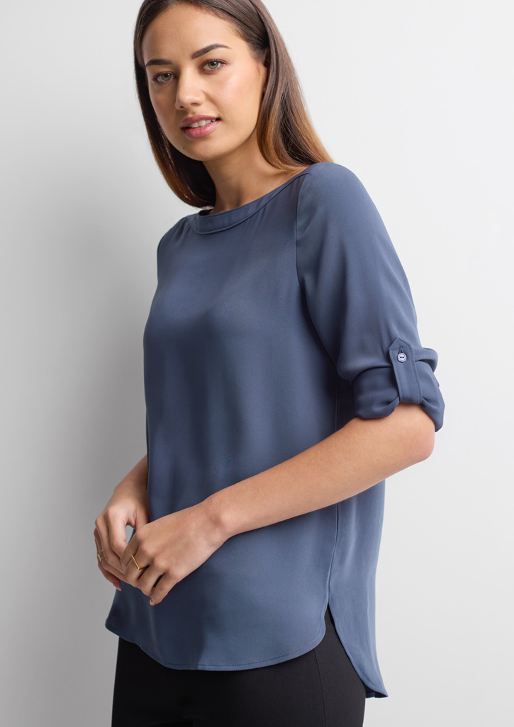 Madison Womens Boatneck Top