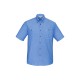 Chambray Mens Short Sleeve Shirt