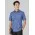 Oasis Mens Short Sleeve Shirt - Mid Blue