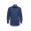 Micro Mens Check Long Sleeve Shirt - Navy