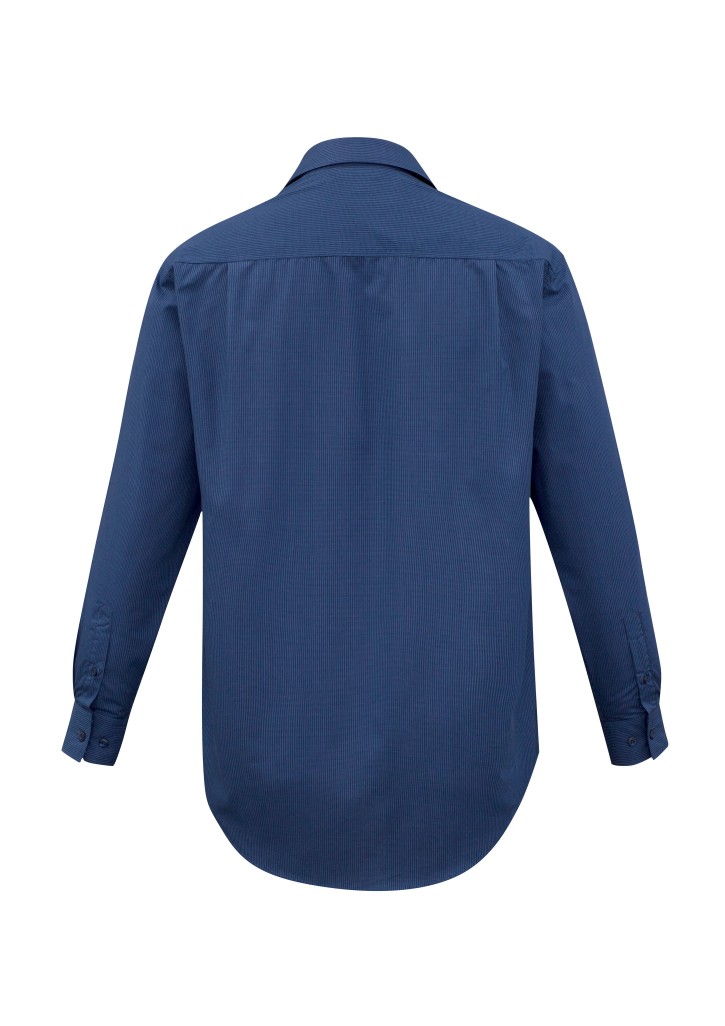 Micro Mens Check Long Sleeve Shirt