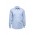 Mens Micro Check Long Sleeve Shirt - Sky