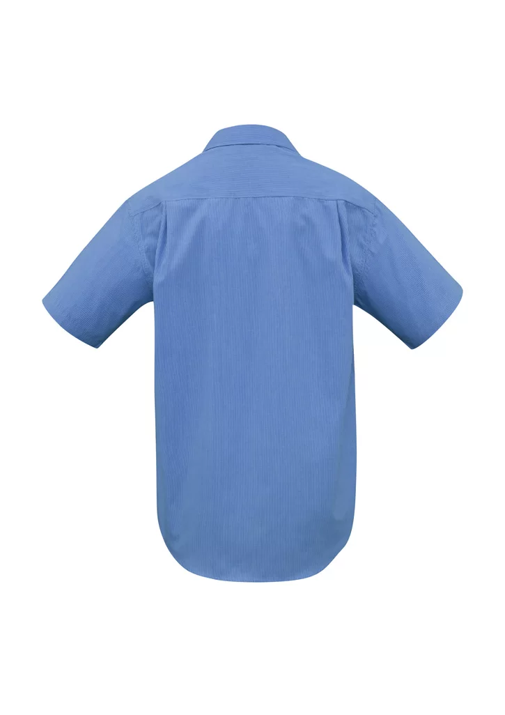 Mens Micro Check Short Sleeve Shirt Mens Micro Check Short Sleeve Shirt