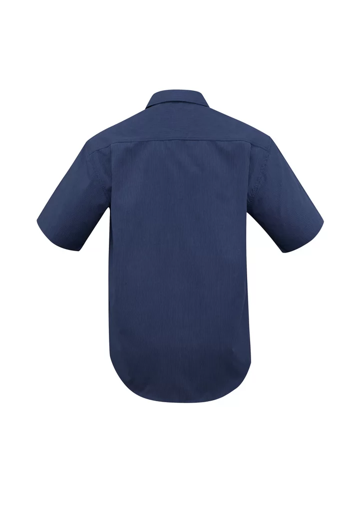 Mens Micro Check Short Sleeve Shirt Mens Micro Check Short Sleeve Shirt