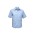 Micro Mens Check Short Sleeve Shirt - Sky